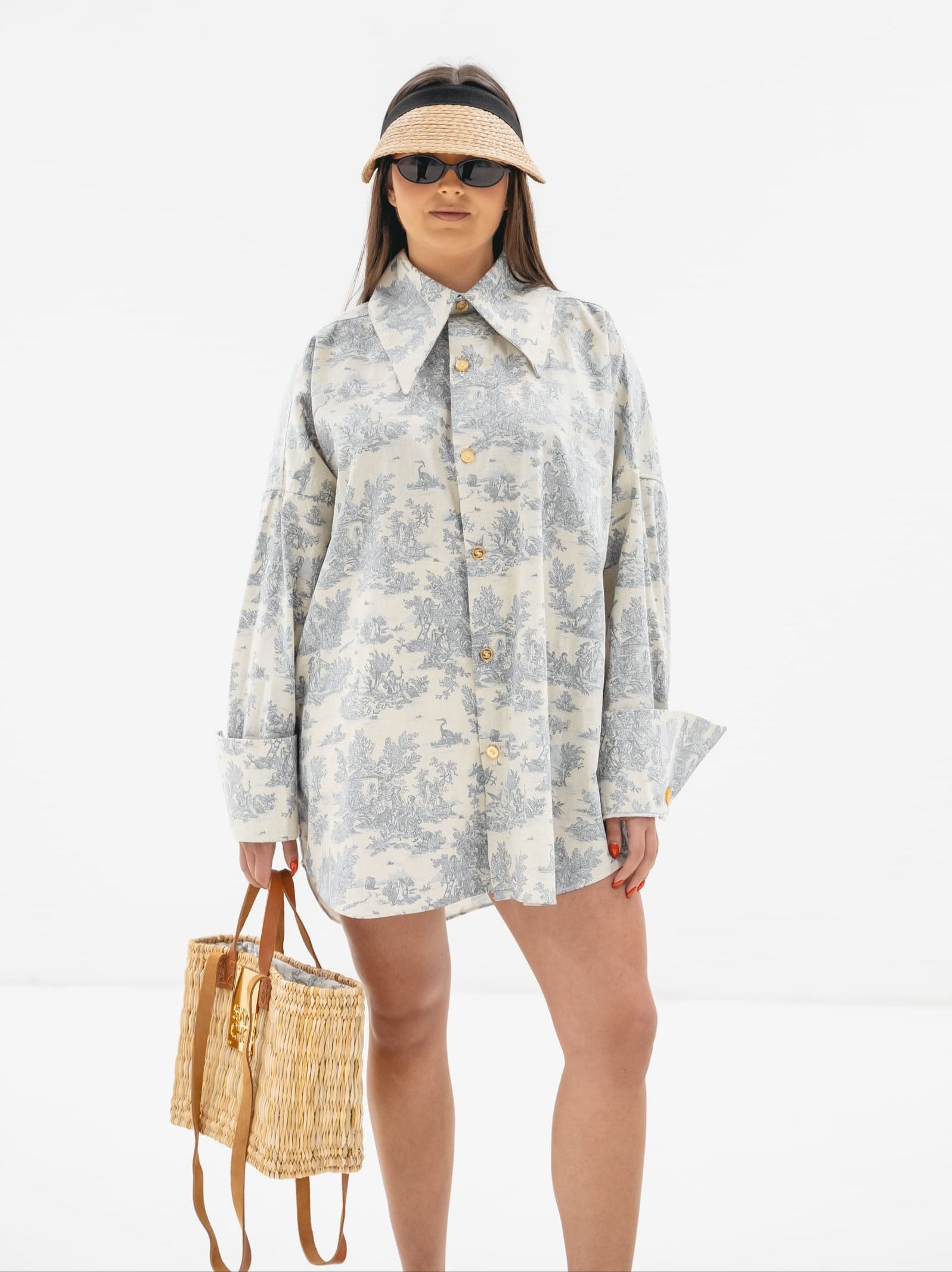 CAMISA TOILE DE JOUY AZUL