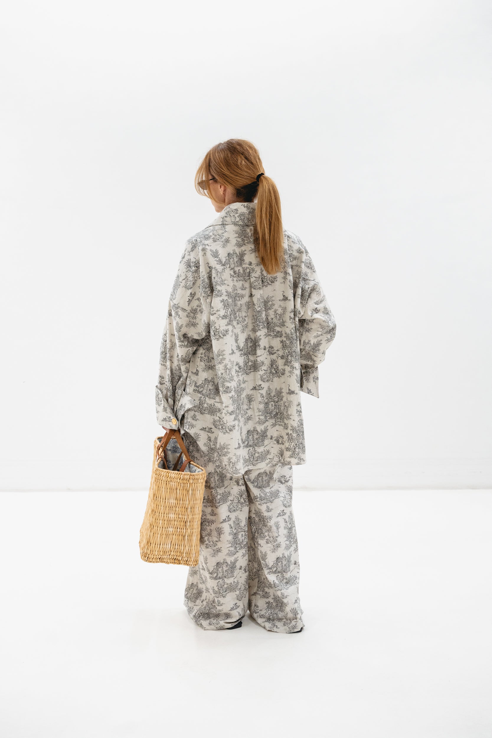 CAMISA TOILE DE JOUY PRETO