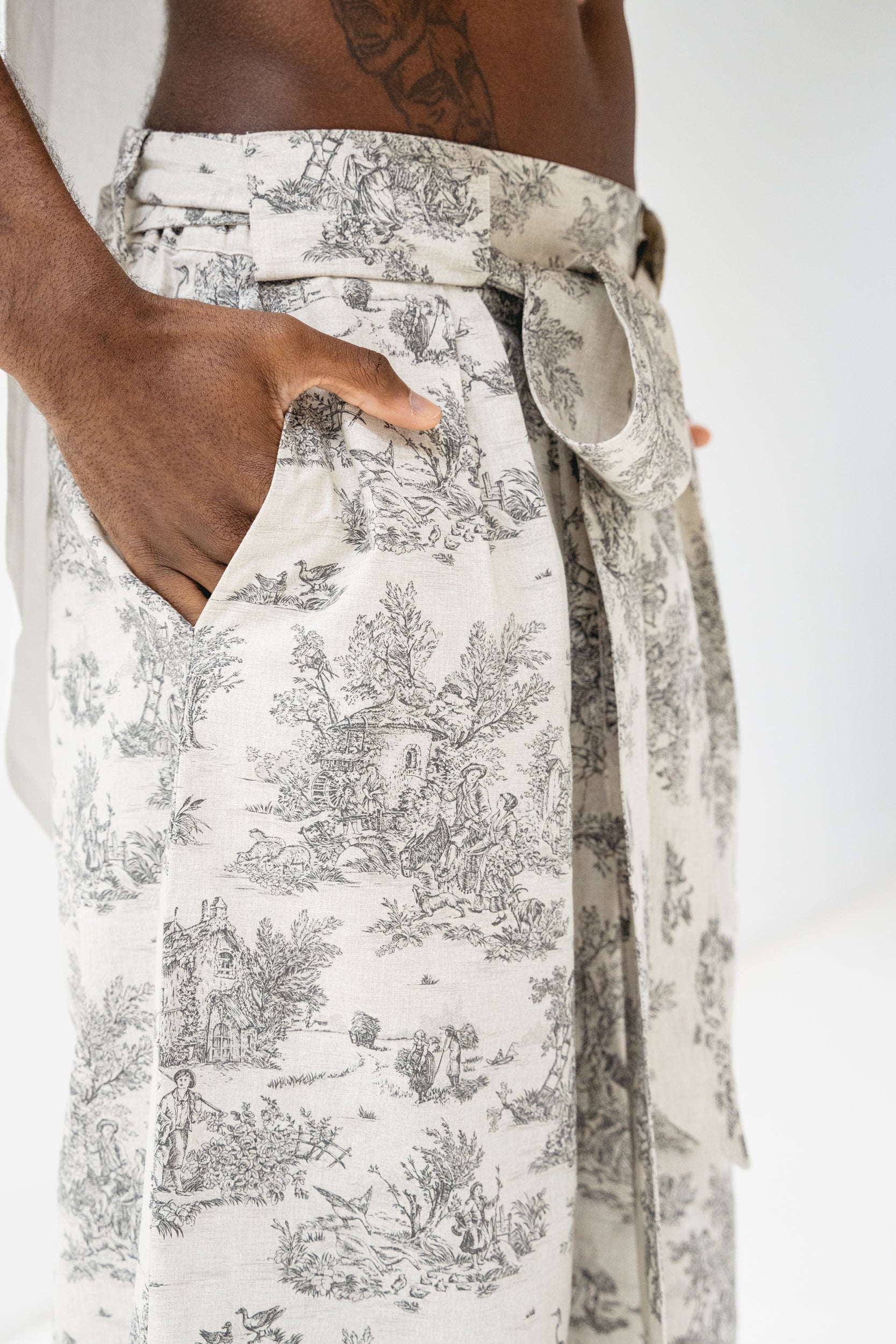 CALÇAS TOILE DE JOUY