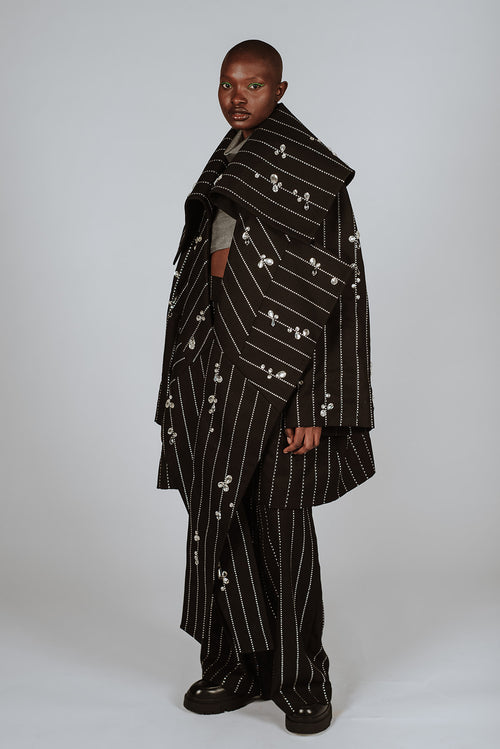 BLAZER OVERSIZED COM PEDRARIA